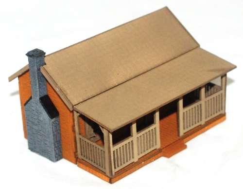HO Scale - Old West Home Stead