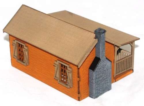 HO Scale - Old West Home Stead