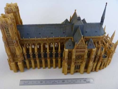 1:560 Scale - Reims Cathedral Kitset