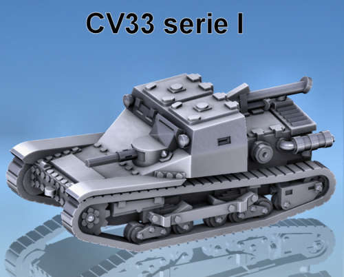 1:87 Scale - CV-33 Serie I
