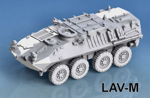 1:100 Scale - LAV-M