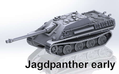 1:72 Scale - Jagdpanther - Early