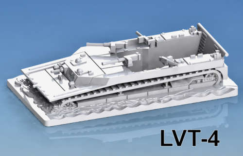 1:72 Scale - LVT-4 - Water Line