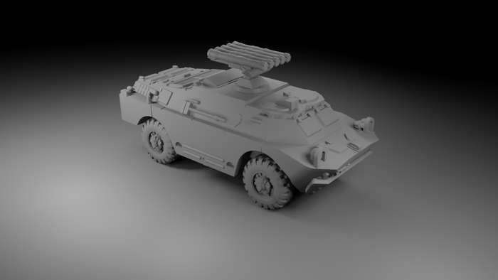 1:87 Scale - BRDM-2 AT-5 - Spandrel - Mid
