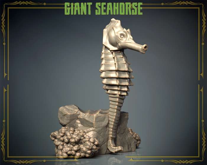 Animals Set 3 - Giant Seahorse