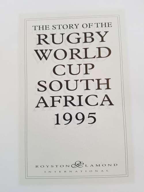 1995 Rugby World Cup - Rugby Books + Rugby Tie ( Selling as Lot )