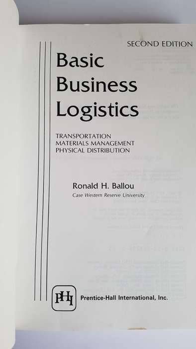 Basic Business Logistics - Ronald H. Ballou