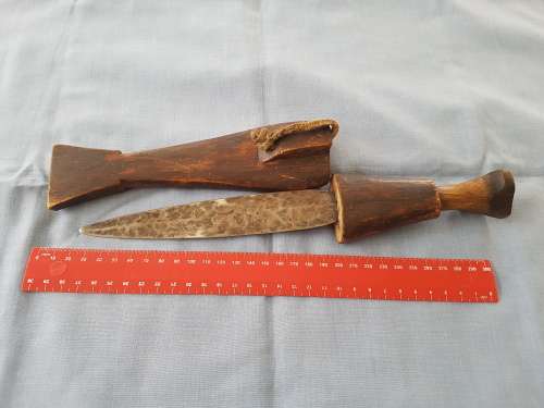 Ovambo Ndoro African Tribal Knife / Dagger (32cm)