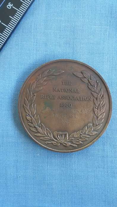 MEDAL - 1996 THE NATIONAL RIFLE ASSIOCIATION WORLD VEDERATION TEAM SR