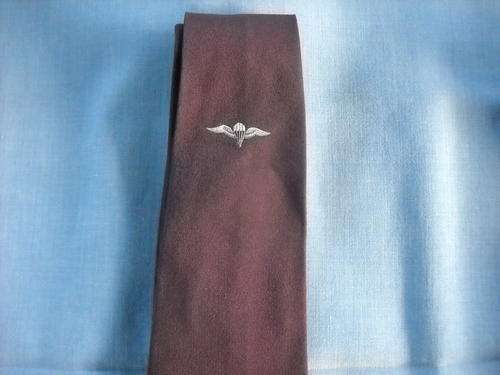 ARMY TIE :  S.A.D.F.  PARABAT  WINGS  -  Rare Item