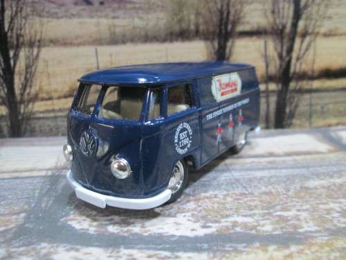 RARE LLEDO NO DG73012 - 1955  VW TRANSPORTER  VAN ` HAMLEYS TOYSHOP  `    MINT  - BOXED