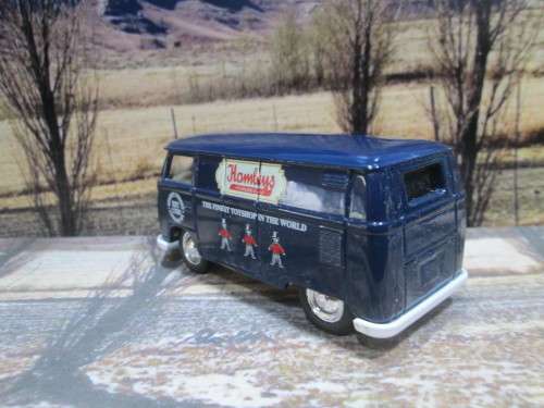 RARE LLEDO NO DG73012 - 1955  VW TRANSPORTER  VAN ` HAMLEYS TOYSHOP  `    MINT  - BOXED