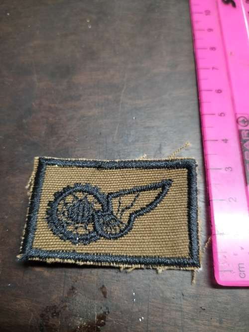 SA Army Winged Cycle Cloth Badge (For Field Dress)
