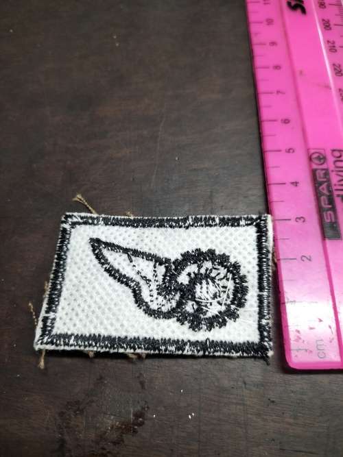 SA Army Winged Cycle Cloth Badge (For Field Dress)
