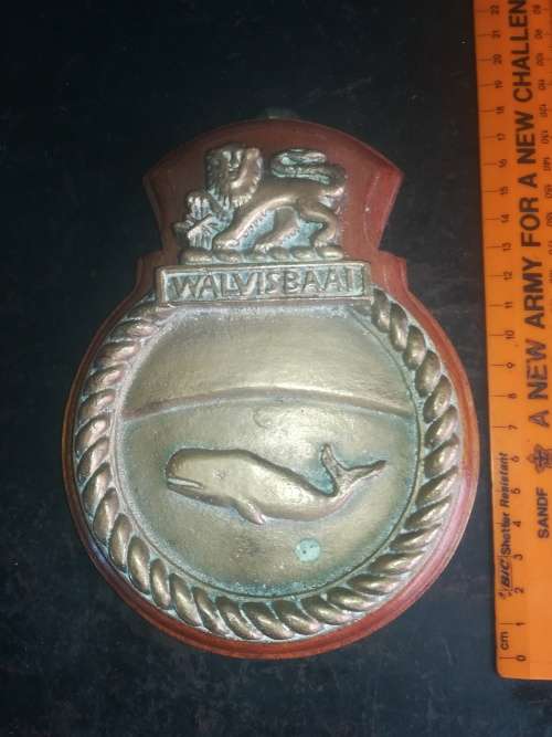 Walvisbaai Plaque (Solid Brass)