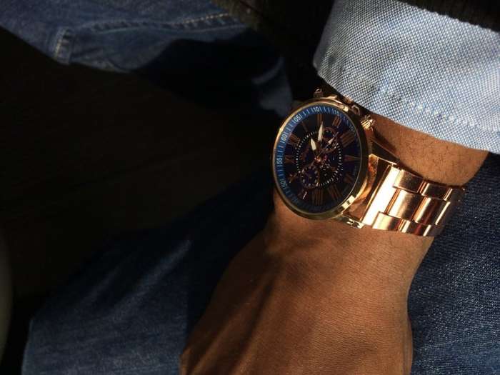 Watch - Mens Fashion Luxury Stainless Steel Band Watch