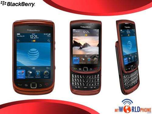 Blackberry torch 9810 new unlocked to all network RED (Free Postage)