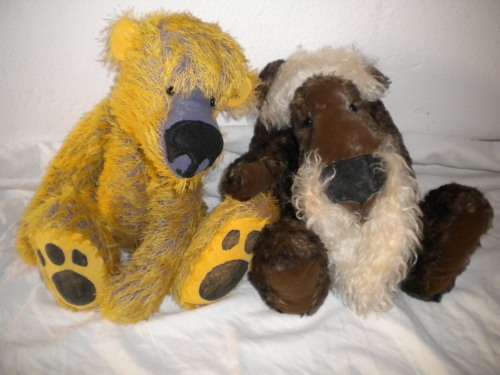 Hand made bears
