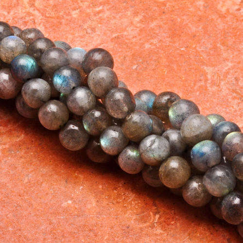 MARYKAY - LOVELY NATURAL HAND CUT LABRADORITE GEMSTONE BEADS - IDEAL FOR CRAFTS/BEADING 6/6.5