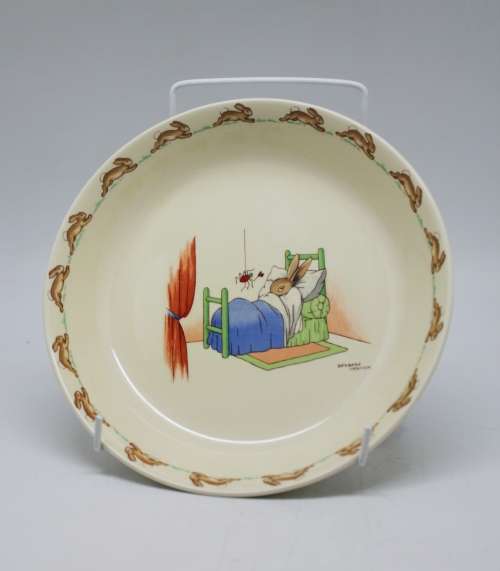 Royal Doulton Bunnykins Frightening Spider Cereal Bowl.