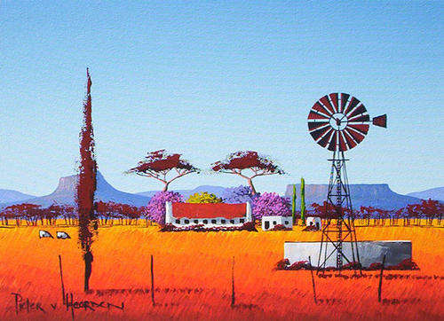 The windmill (300mm x 400mm)
