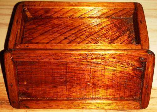 Kiaat pocket knife box