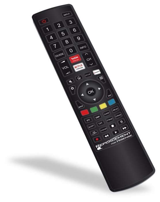 Replacement Remote Control for Hisense TV