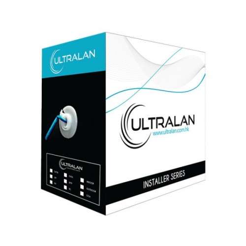 UltraLAN Installer Series CAT5e CCA Solid UTP Cable 305m - Blue