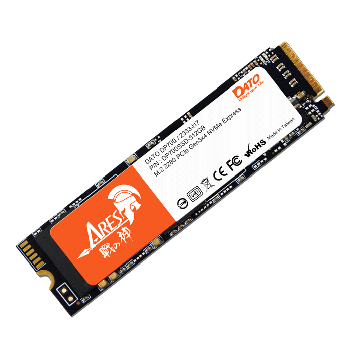 Dato DP700 M.2 PCIe Gen3x4 NVMe 512GB Solid-State Drive
