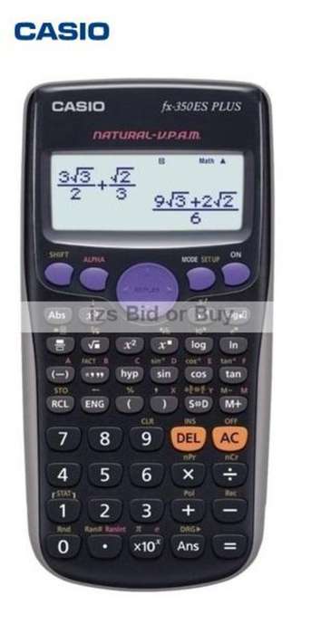 Casio Scientific Calculator fx-82ES Plus ***NO RESERVE***
