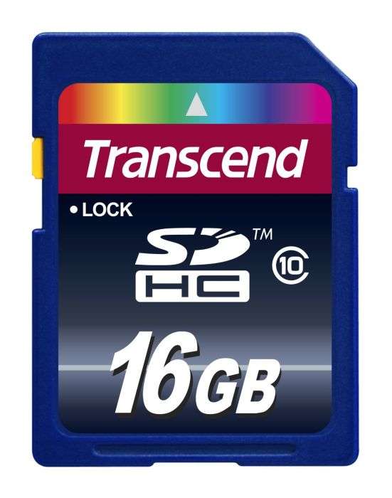 Transcend Premium 16GB SDHC Memory Card Class10 ***NO RESERVE***