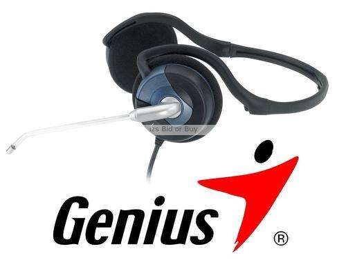 Genius Foldable Rear-Band Headset ***NO RESERVE*** WOW