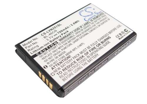 CS-LVN251SL     LG A340   Mobile, SmartPhone Battery