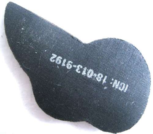 OLD SAAF BULLION WIRE EMBROIDERED FLIGHT ENGINEER WING IN UNUSED CONDITION