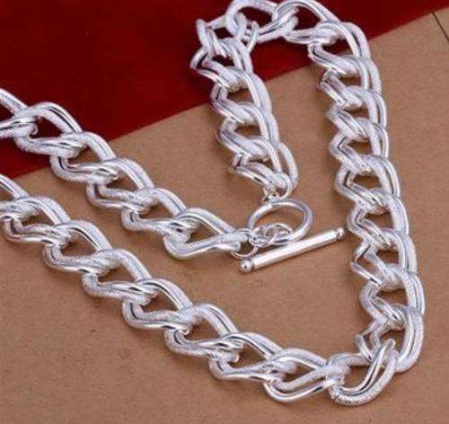 925 Silver Link Chain Necklace
