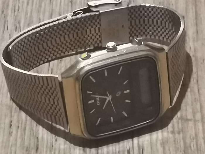 MENS CITIZEN CHRONOGRAPH ANALOG/DIGITAL WATCH IN EXCELLENT WORKING CONDITION