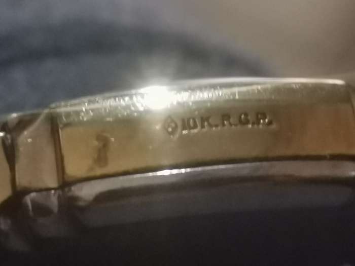 LADIES VINTAGE MID-CENTURY CHALET 10K RGP GOLD AUTOMATIC WATCH IN EXCELLENT WORKING CONDITION