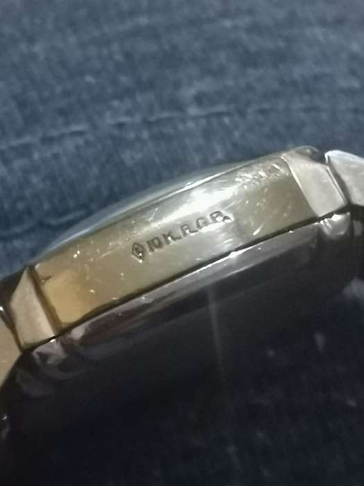 LADIES VINTAGE MID-CENTURY CHALET 10K RGP GOLD AUTOMATIC WATCH IN EXCELLENT WORKING CONDITION
