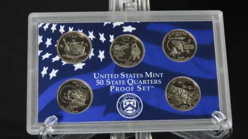 USA , 2002 Complete Proof set, Including Statehood Quarters, 10 coin Set
