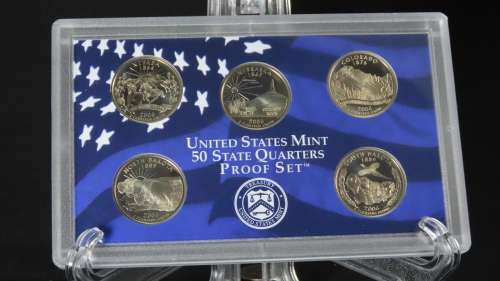USA , 2006 Complete Proof Coin Set, Including Statehood Quarters, 10 coin Set