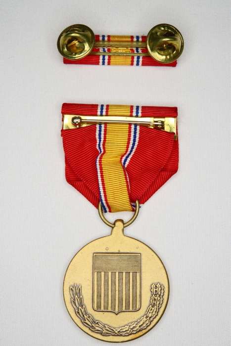 National Defense Service Medal, in original box with Ribbon and Bar, USA