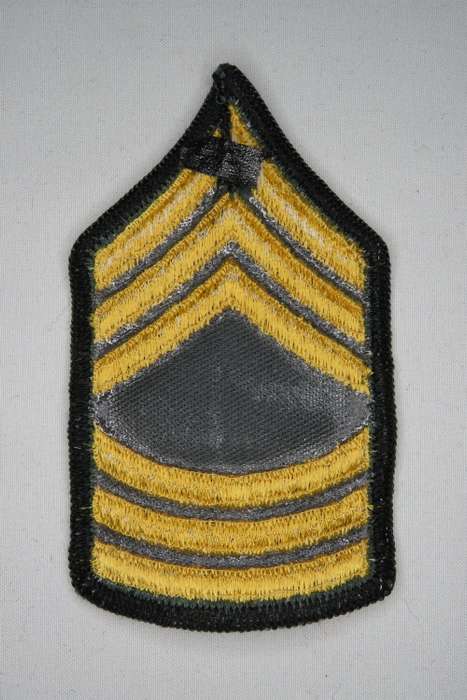United States Army Master Sergeant Rank Insignia Patch E8