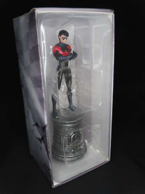 Knightwing Figurine, Official DC approved Hand Painted, Dick Grayson Gotham Dark Knight