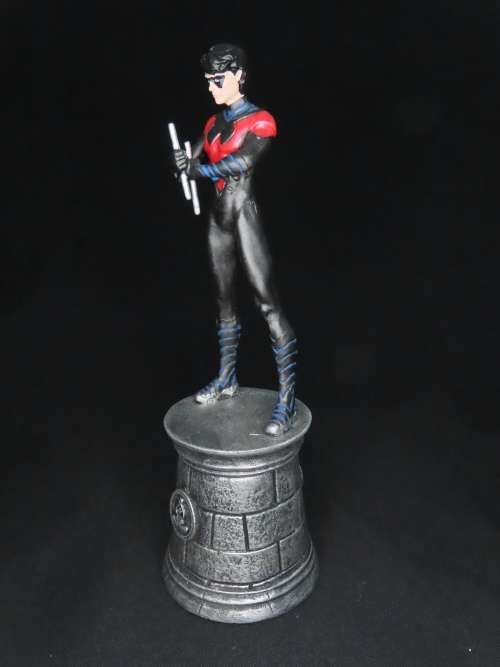 Knightwing Figurine, Official DC approved Hand Painted, Dick Grayson Gotham Dark Knight
