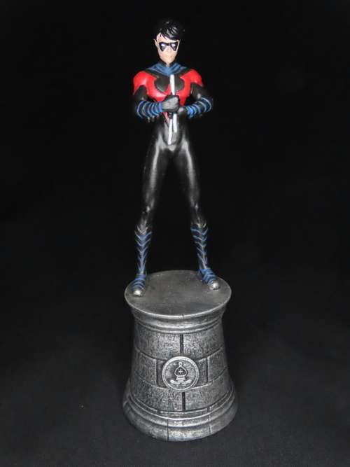 Knightwing Figurine, Official DC approved Hand Painted, Dick Grayson Gotham Dark Knight