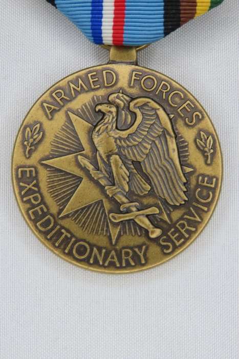 United States Armed Forces Expeditionary Medal, in original box with Ribbon and Bar, USA