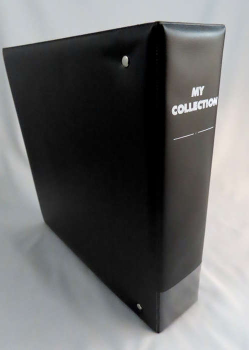 Universal Collector`s Album for Postcards or Documents 3 Ring Album for Collectors Pages