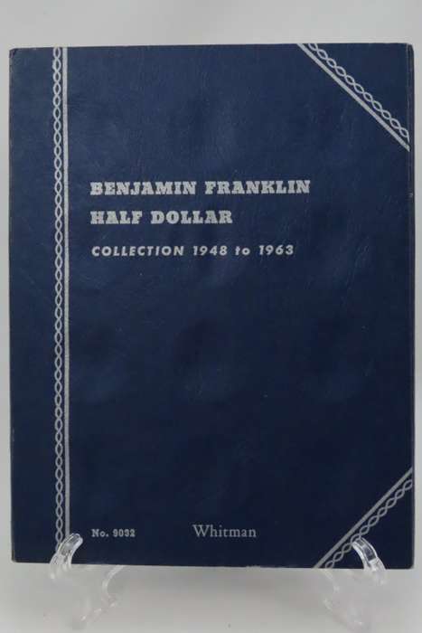Collector`s Folder for Franklin Half Dollars 1948 - 1963,