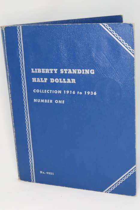 Collector`s Folder for Walking Liberty Half Dollars 1916 - 1936, Book One