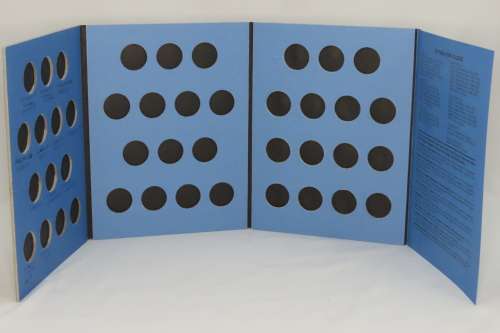 Collector`s Folder for Quarter Dollars No Dates - Damaged
